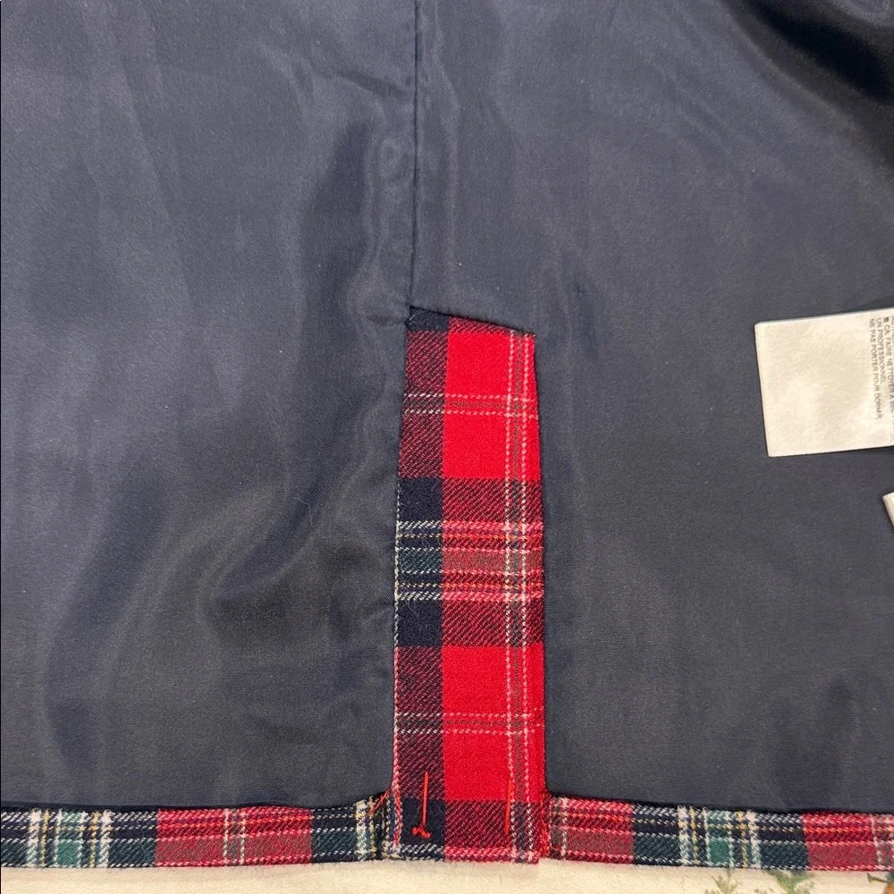 Janie and Jack Classic Red and Black Plaid Blazer